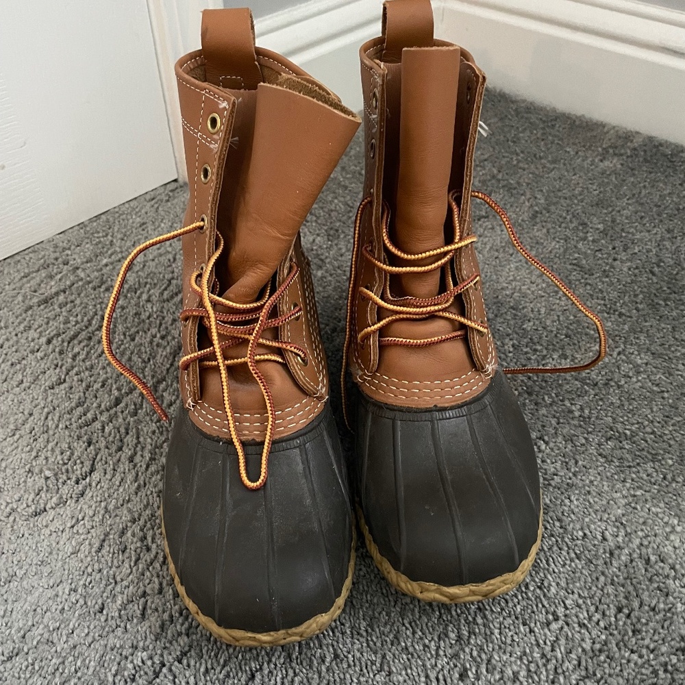 Gently used Bean Boots